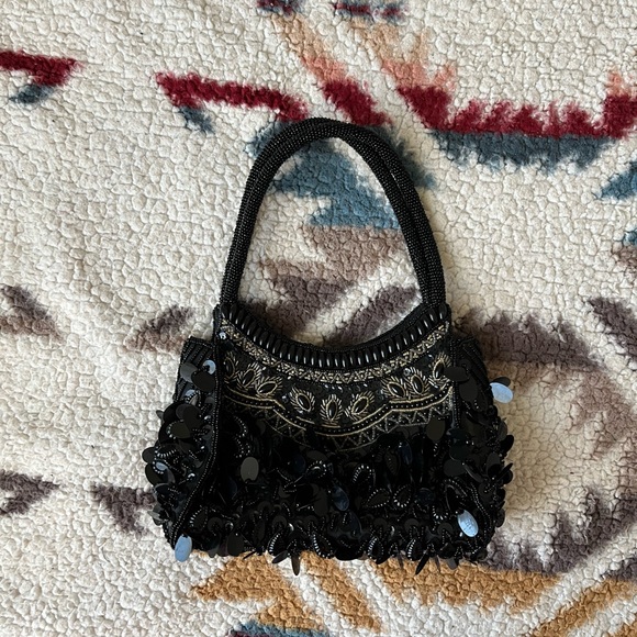 unbranded Handbags - Black beaded bag